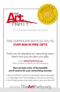 Art Party Certificate PR1.indd